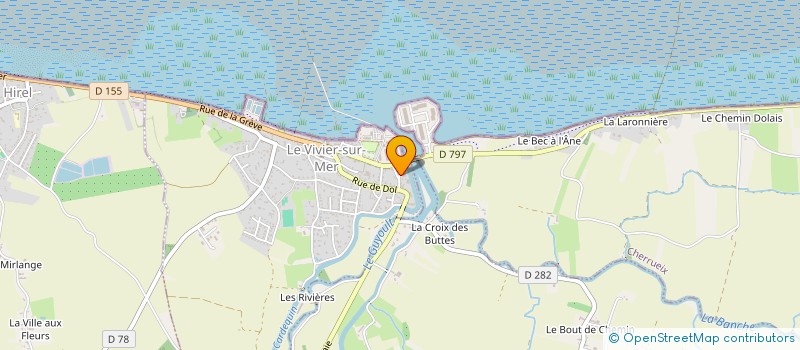 localisation de l'entreprise SALARDAINE XAVIER à LE VIVIER-SUR-MER