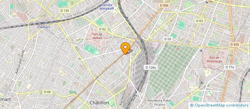 localisation de l'entreprise SALARI  CHATILLON