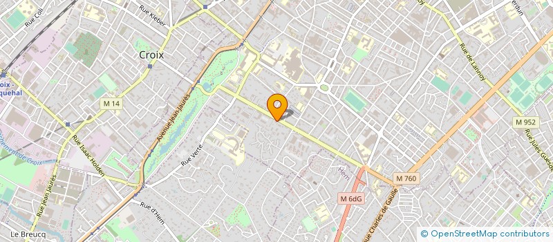 localisation de l'entreprise SALARIS à SAINT-ANDRE-LEZ-LILLE