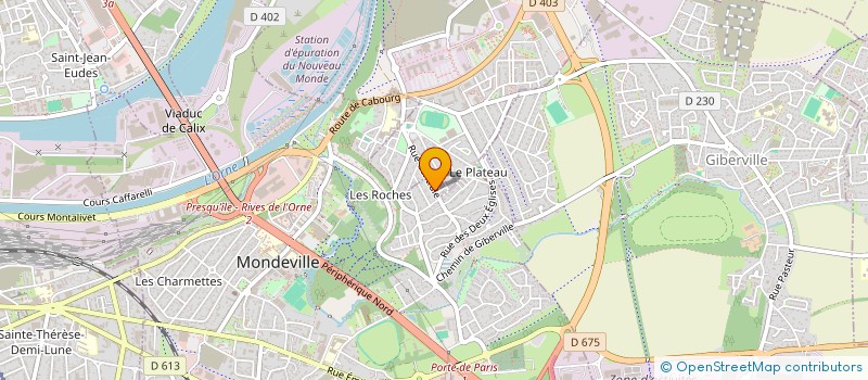 localisation de l'entreprise SALASSANDE à MONDEVILLE