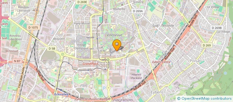 localisation de l'entreprise SALATO PIZZAS à GRENOBLE