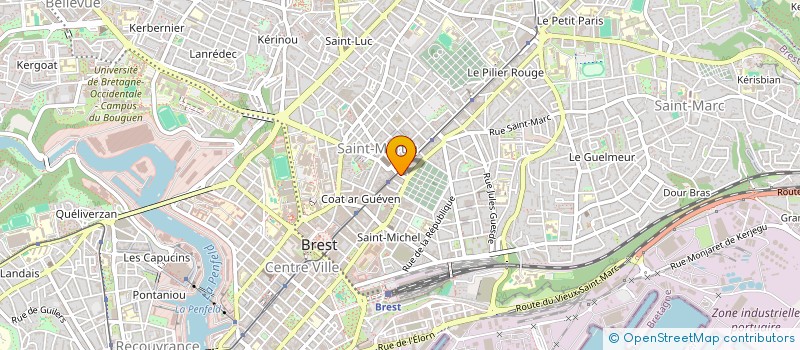 localisation de l'entreprise SALAUN KINES  PLOUZANE