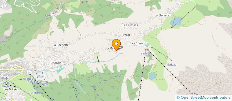 localisation de l'entreprise SALAVERT DAJON à LA CLUSAZ