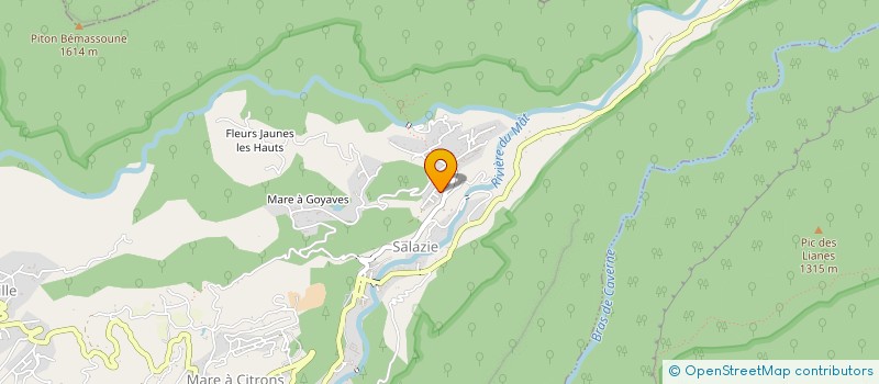 localisation de l'entreprise SALAZIENNE DE MAINTENANCES ET TECHNIQUES  SALAZIE