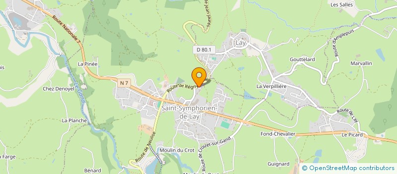 localisation de l'entreprise SALB IMMO  MABLY