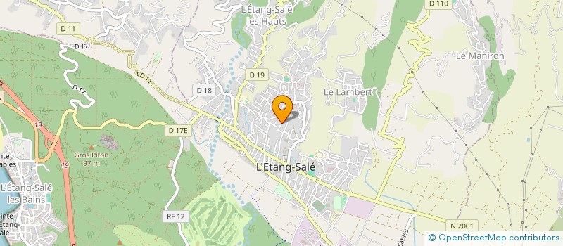 localisation de l'entreprise SALBA à L'ETANG-SALE