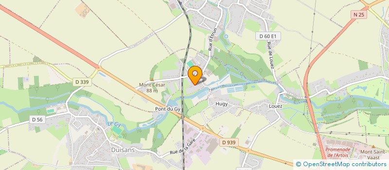 localisation de l'entreprise SALBERT  ETRUN