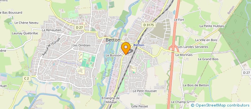 localisation de l'entreprise SALBERTHI à NEVEZ