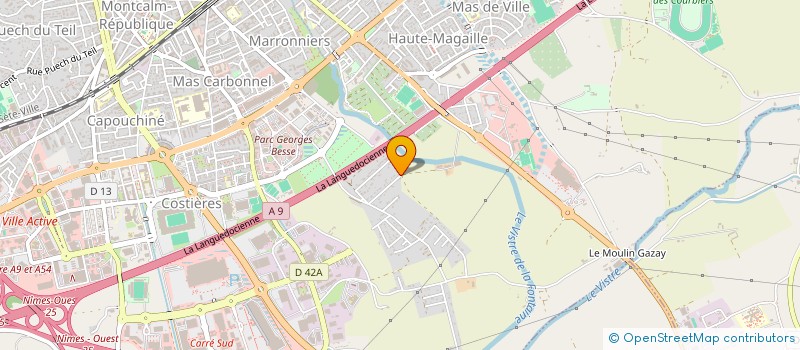 localisation de l'entreprise SALCEDO  NIMES