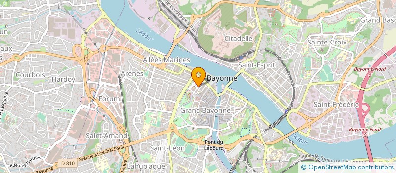 localisation de l'entreprise SALCEDO IMAGING à BAYONNE