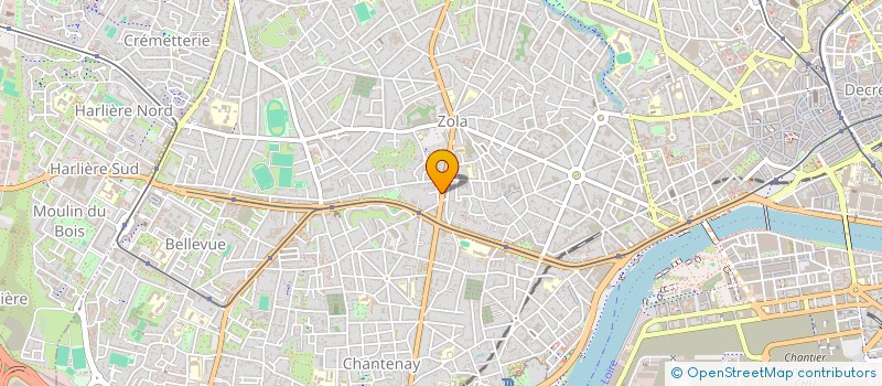 localisation de l'entreprise SALDRA à NANTES