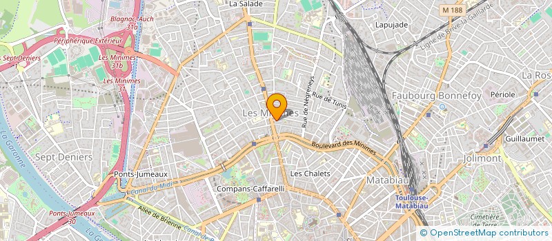 localisation de l'entreprise SALE BETE PROD à TOULOUSE