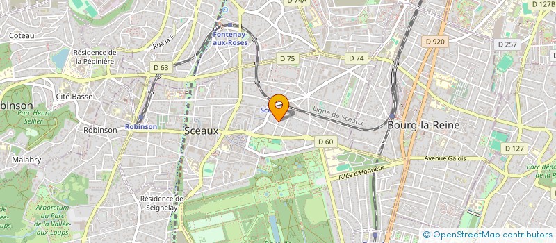 localisation de l'entreprise SALE N'GO à SCEAUX