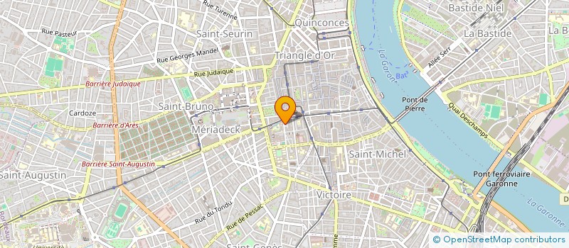 localisation de l'entreprise SALE SUCRE à BORDEAUX