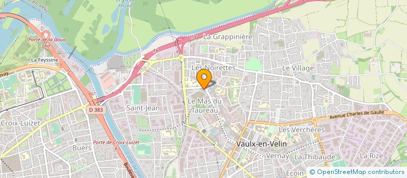 localisation de l'entreprise SALE & SUCRE à VAULX-EN-VELIN