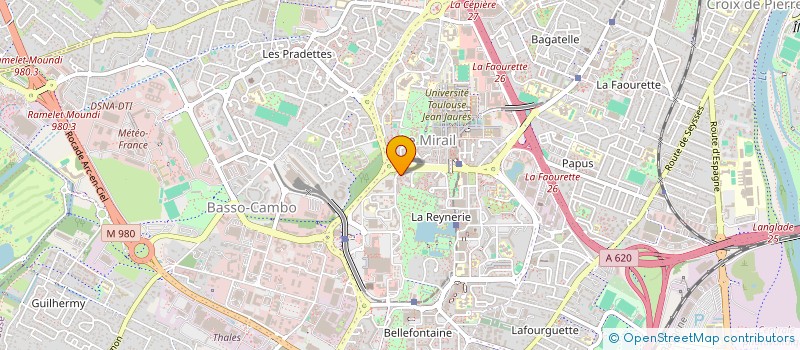 localisation de l'entreprise SALE SUCREE  TOULOUSE