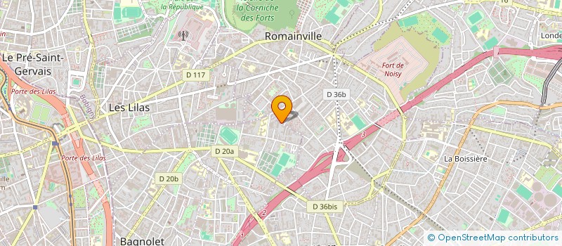 localisation de l'entreprise SALE TEMPS à BAGNOLET