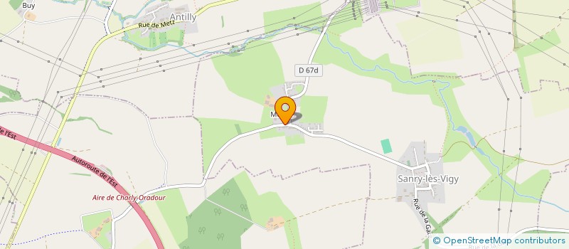 localisation de l'entreprise SALEA  SANRY-LES-VIGY