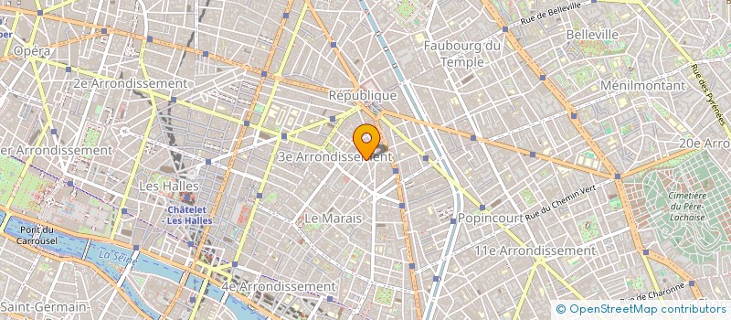 localisation de l'entreprise SALECYCLE SARL  PARIS
