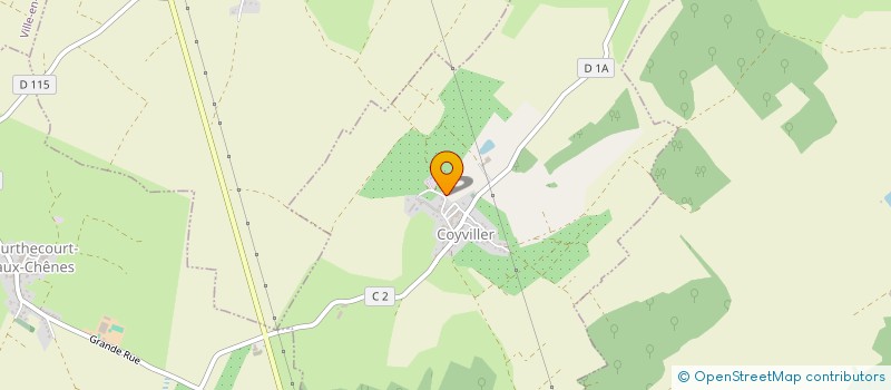 localisation de l'entreprise SALEE EAUX  COYVILLER