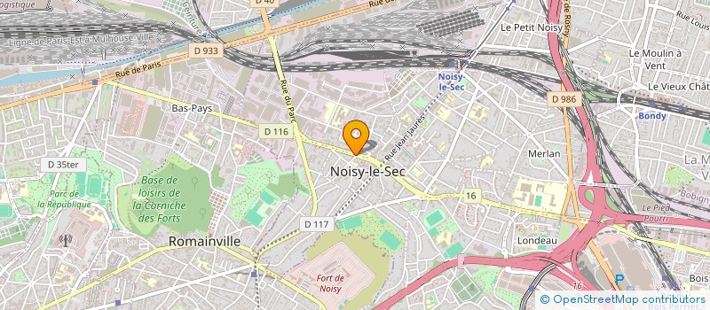 localisation de l'entreprise SALEHBHAI WOOD SUPPLY à NOISY-LE-SEC