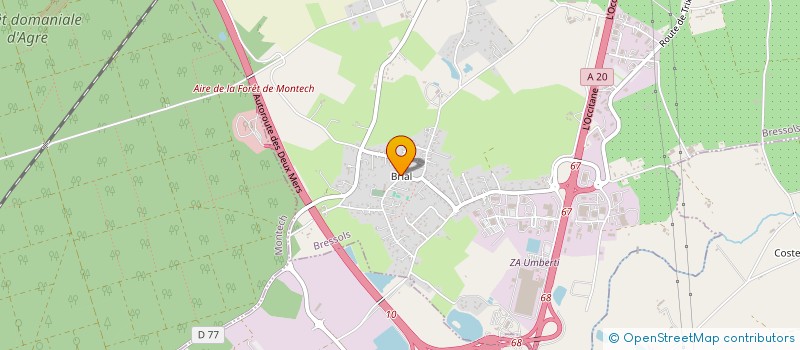 localisation de l'entreprise SALEJUGO  BRESSOLS