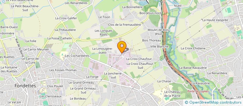 localisation de l'entreprise SALELI à FONDETTES
