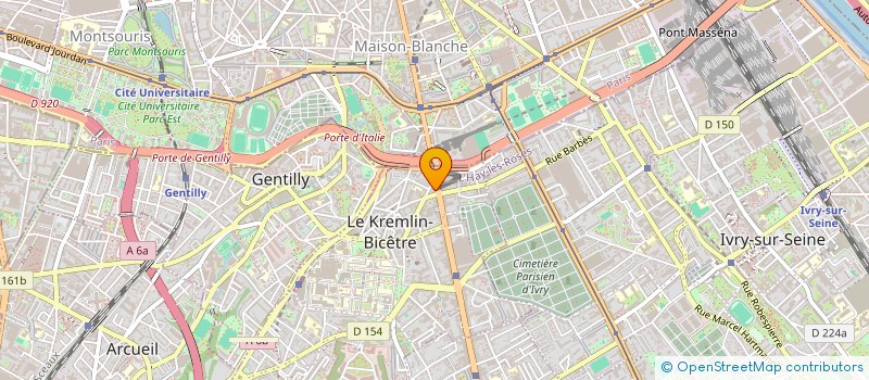 localisation de l'entreprise SALEM  LE KREMLIN-BICETRE