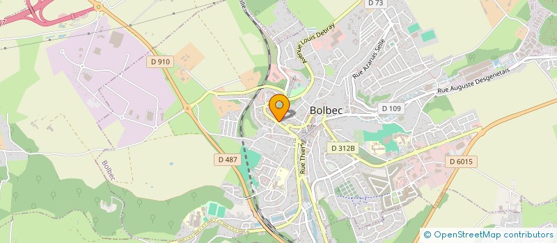 localisation de l'entreprise SALEM  BOLBEC