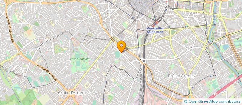 localisation de l'entreprise SALEM à MONTPELLIER