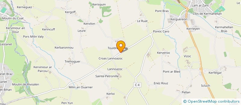 localisation de l'entreprise SALEM  PLOUDANIEL