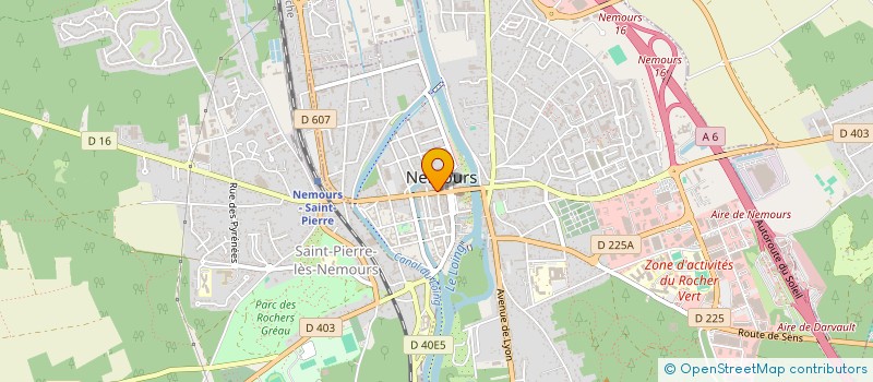 localisation de l'entreprise SALEM PRESSING NEMOURS  NEMOURS