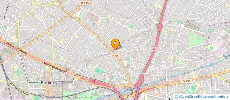 localisation de l'entreprise SALEMBIER SPEED SERVICES  BOBIGNY