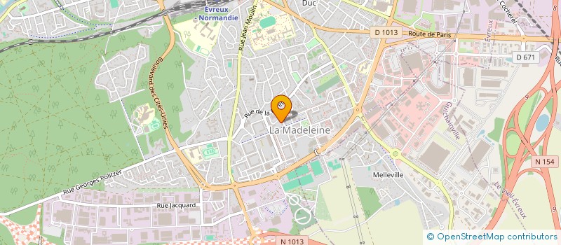 localisation de l'entreprise SALEMBIERS à EVREUX