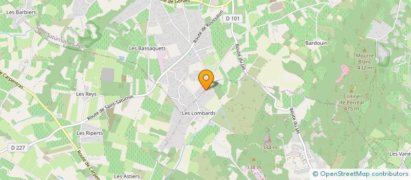 localisation de l'entreprise SALEMME  SAINT-SATURNIN-LES-APT