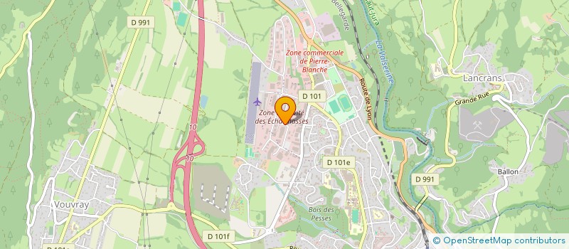 localisation de l'entreprise SALENDRE RESEAUX à VALSERHONE