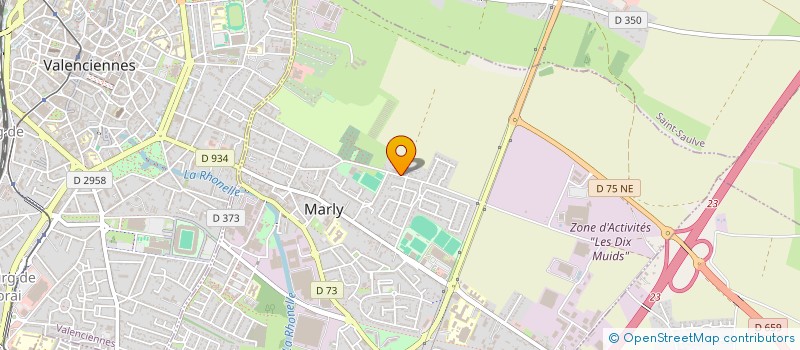 localisation de l'entreprise SALENGRO à MARLY