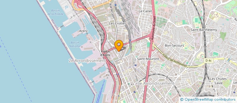 localisation de l'entreprise SALENGRO PIECES DETACHEES à MARSEILLE