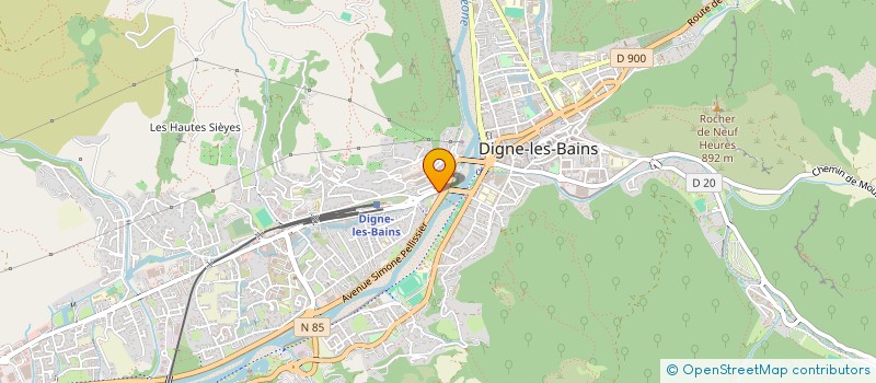 localisation de l'entreprise SALERNO à DIGNE-LES-BAINS