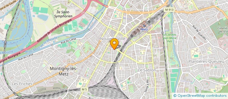 localisation de l'entreprise SALERNO  METZ