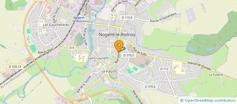 localisation de l'entreprise SALERS à NOGENT-LE-ROTROU