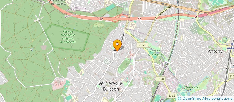 localisation de l'entreprise SALERS à VERRIERES-LE-BUISSON