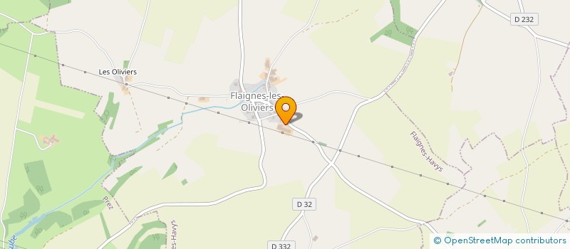 localisation de l'entreprise SALERS ENERGIES  FLAIGNES-HAVYS