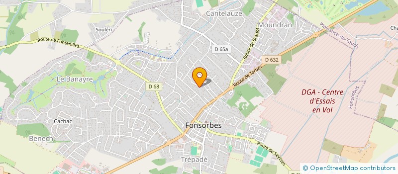 localisation de l'entreprise SALES BENOIT ET SEIGNEURIE MARIE CECILE  FONSORBES