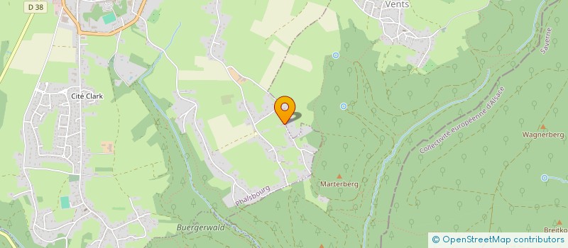 localisation de l'entreprise SALES BY HD  PHALSBOURG