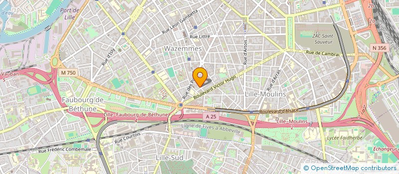 localisation de l'entreprise SALES CONSULTANTE à LILLE