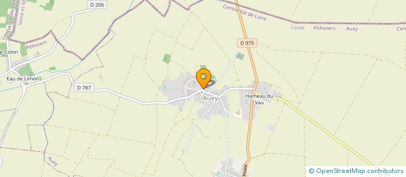 localisation de l'entreprise SALES FORMA  AUXY