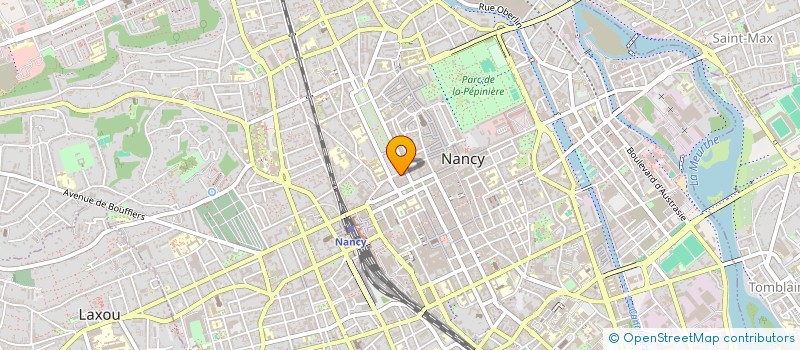 localisation de l'entreprise SALES GOSSES PRODUCTIONS  NANCY