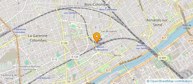 localisation de l'entreprise SALES STRUCTURE CONSULTING  ASNIERES-SUR-SEINE