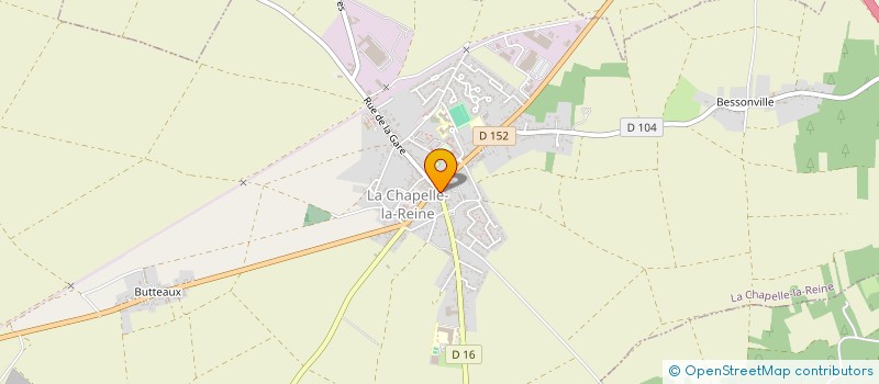 localisation de l'entreprise SALESAIFLO  ACHERES-LA-FORET